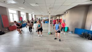 Flexx Fitnessstudio Beach Party Fitnesstraining