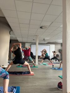 Flexx Fitnessstudio Beach Party training